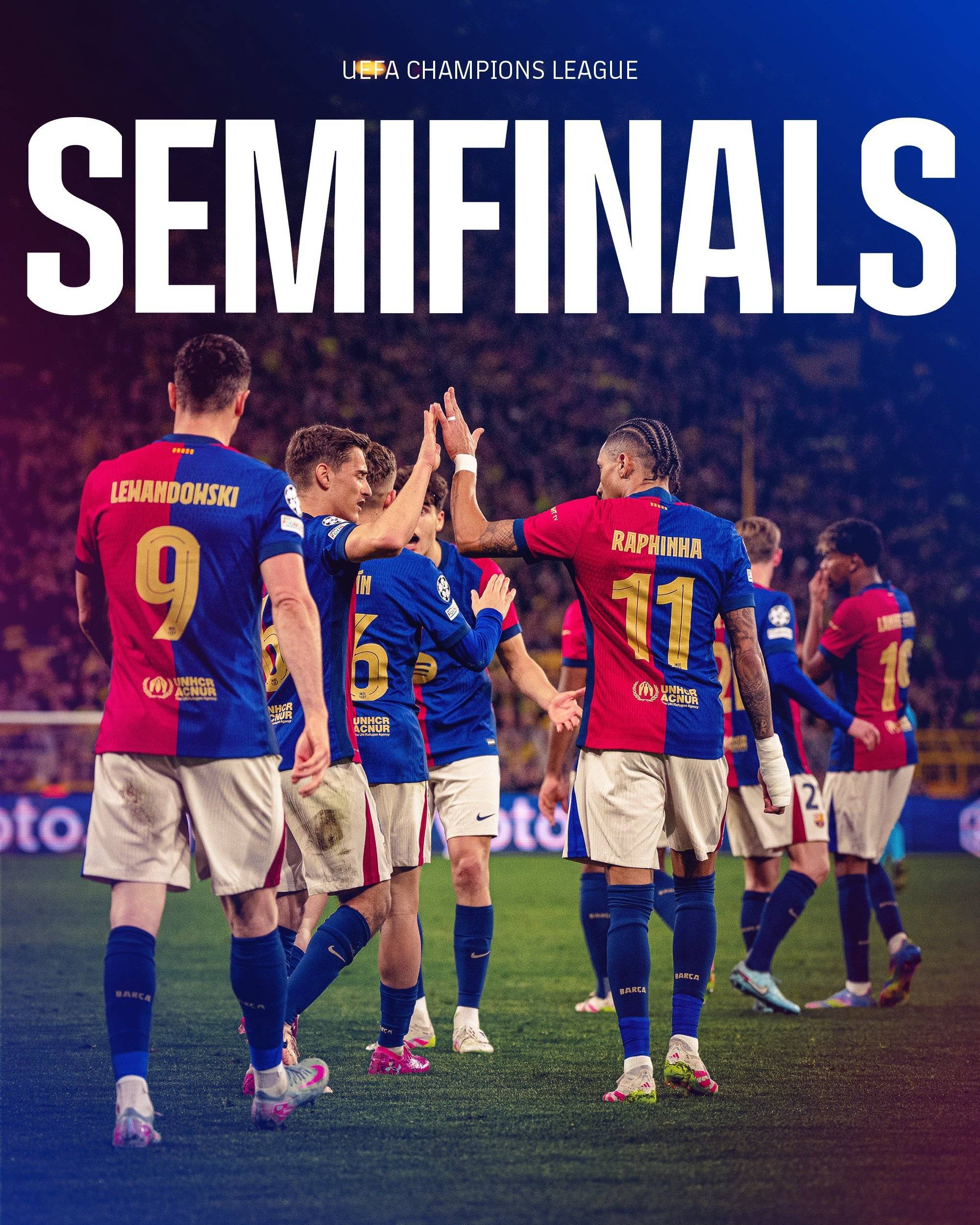 曼城淘汰巴萨，晋级欧冠四强