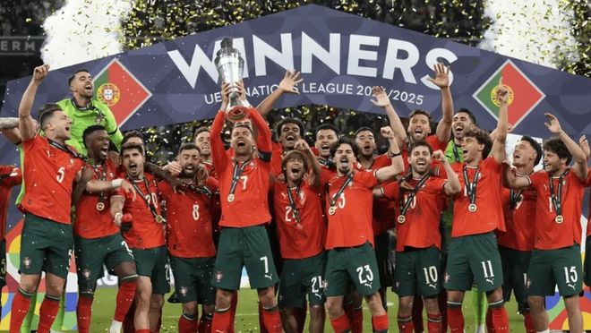 葡萄牙队在欧洲预选赛赛场上实力强劲